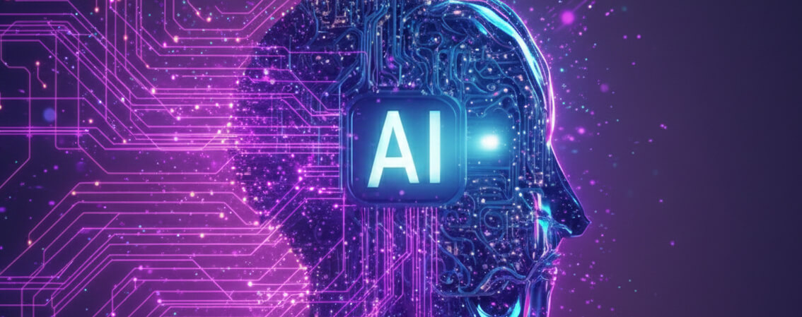 image of A futuristic AI robot - Generated with Gemini