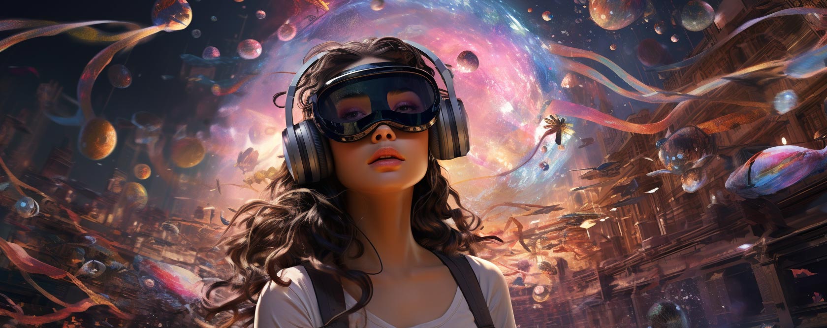 image of The Girl at Fantasy World - Generated with Leonardo AI